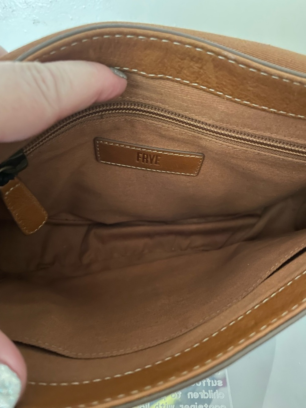 Frye crossbody saddle bag - Picture 12 of 12